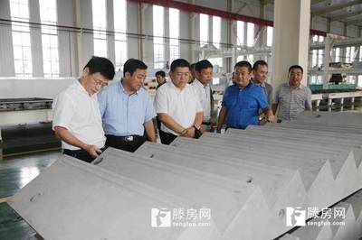 滕州市住建局调研装配式建筑 助力房地产开发绿色转型